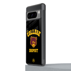 the college dropout back phone cover | glass case for google pixel 8 pro