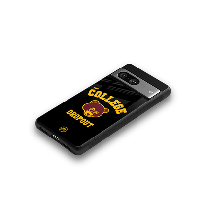 the college dropout back phone cover | glass case for Google Pixel 8
