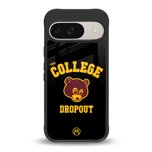 the college dropout back phone cover | glass case for google pixel 9