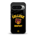 the college dropout back phone cover | glass case for google pixel 9 pro