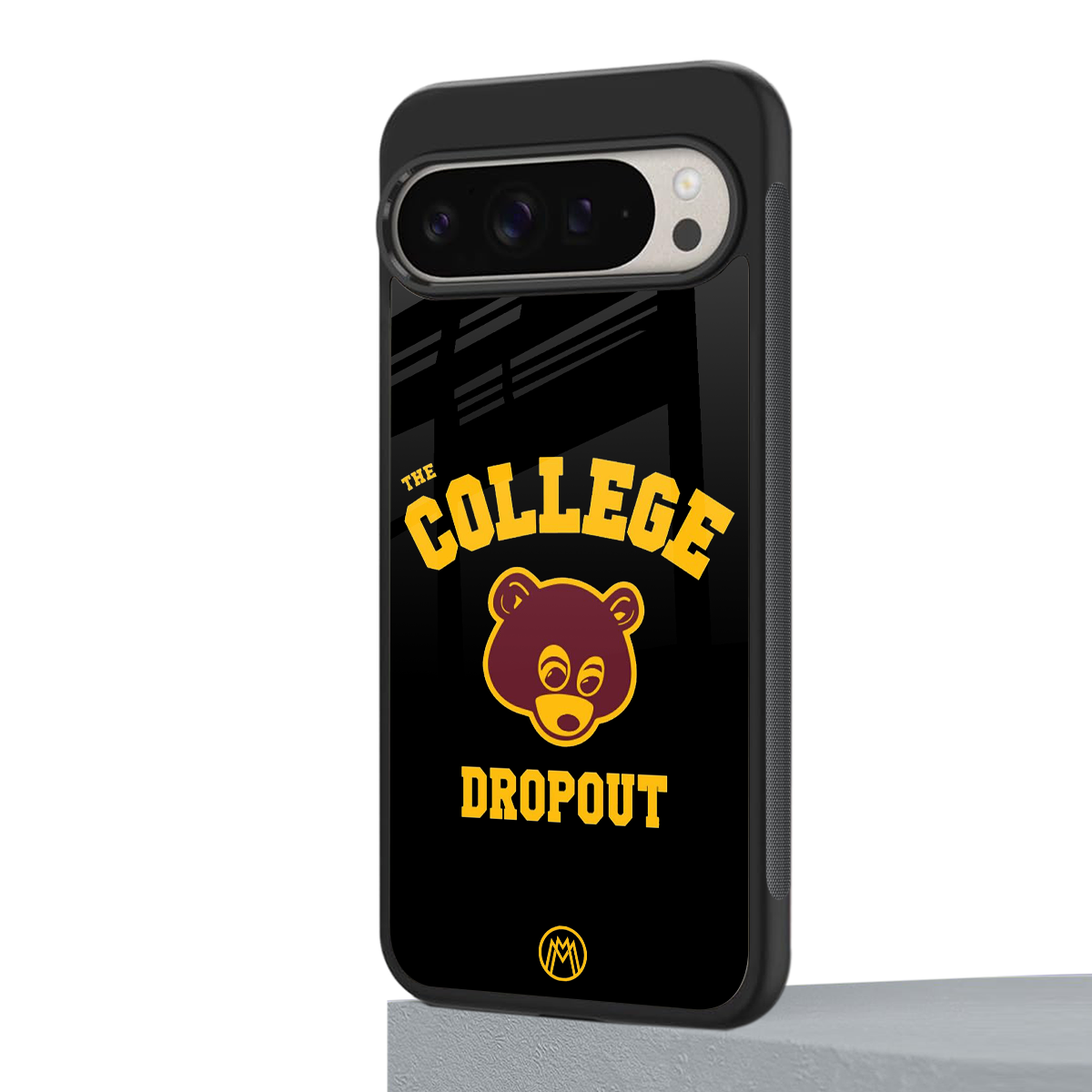 the college dropout back phone cover | glass case for google pixel 9 pro xl
