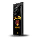 the college dropout back phone cover | glass case for samsung galaxy s23 ultra
