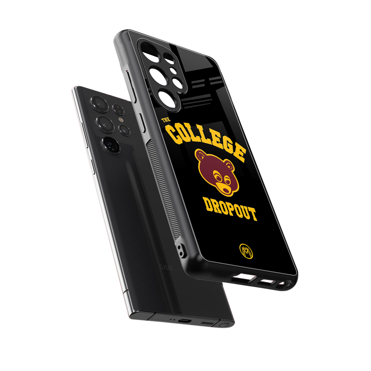 the college dropout back phone cover | glass case for samsung galaxy s25 ultra