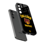 the college dropout back phone cover | glass case for samsung galaxy s25 plus