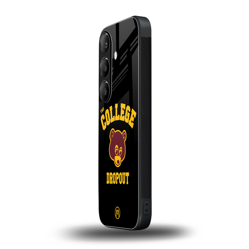 the college dropout back phone cover | glass case for samsung galaxy s24
