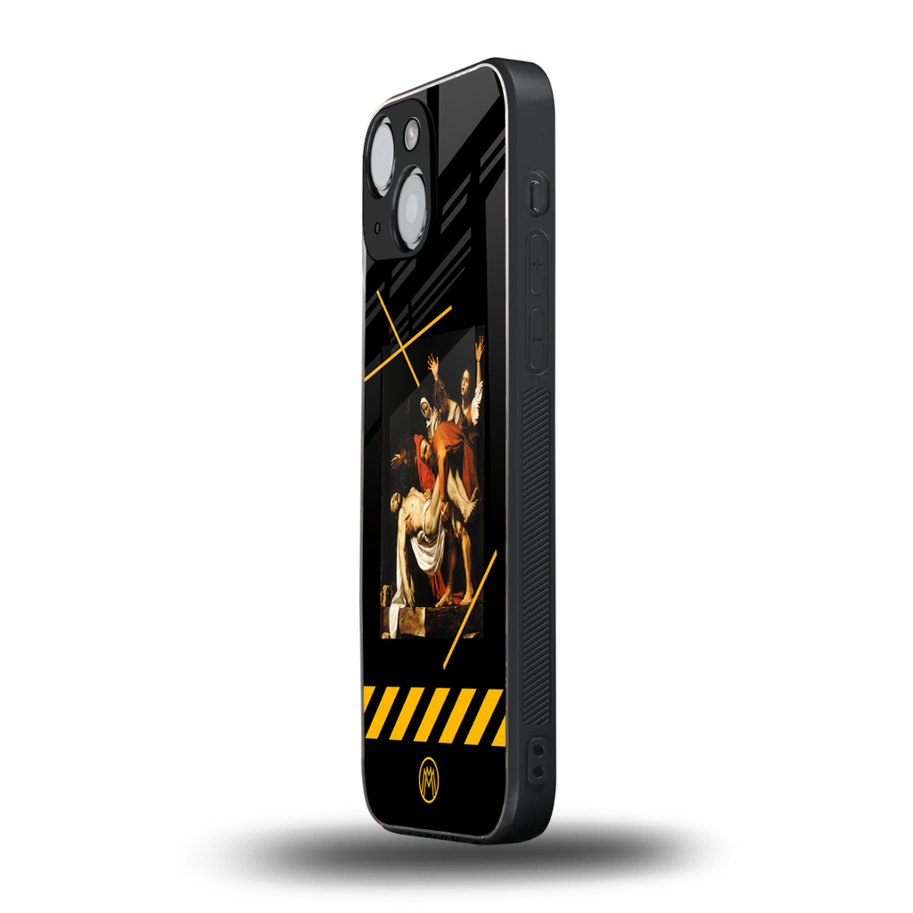 the entombment back phone cover | glass case for iphone 13 mini