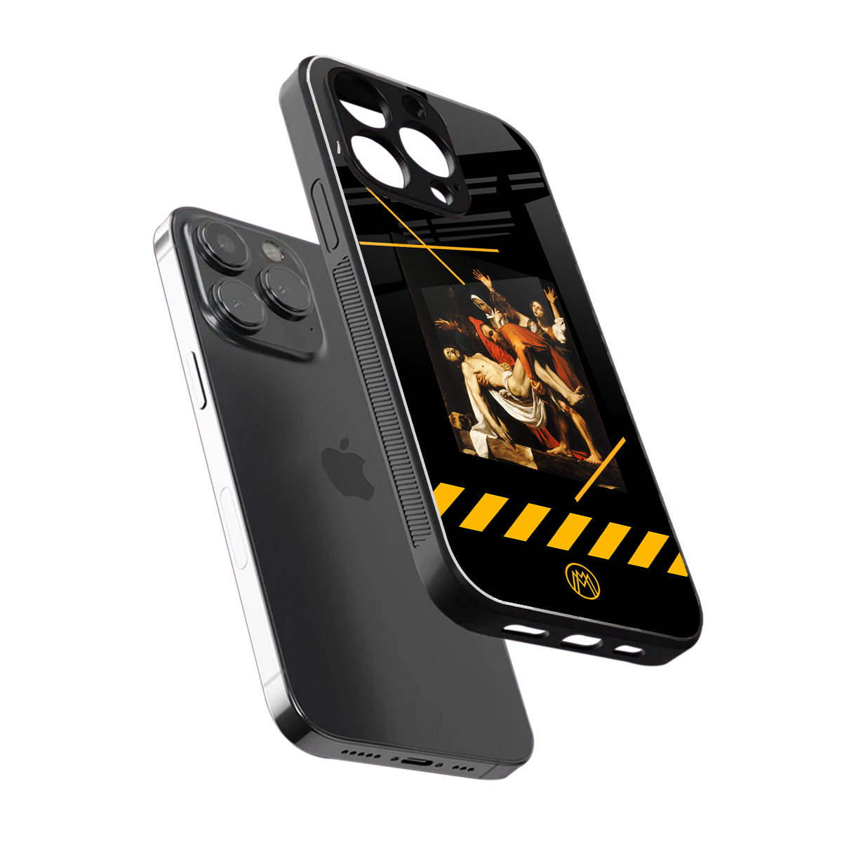 the entombment back phone cover | glass case for iphone 13 pro max