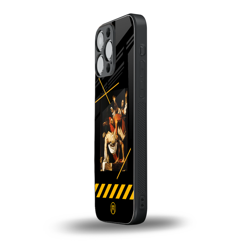 the entombment back phone cover | glass case for iphone 13 pro max