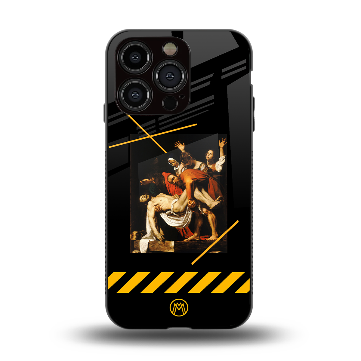 the entombment back phone cover | glass case for iphone 13 pro