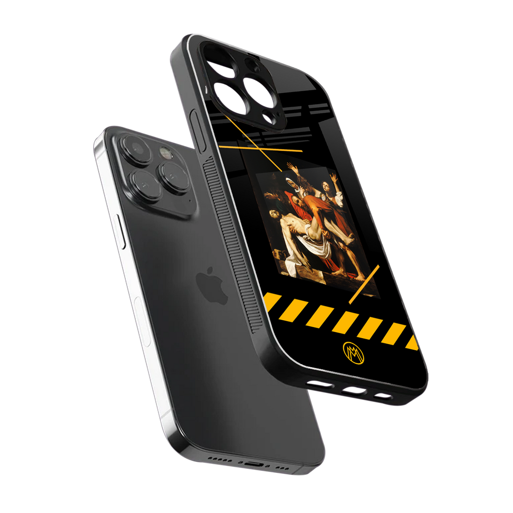 the entombment back phone cover | glass case for iphone 13 pro