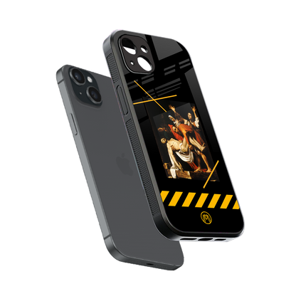 the entombment back phone cover | glass case for iphone 14 plus