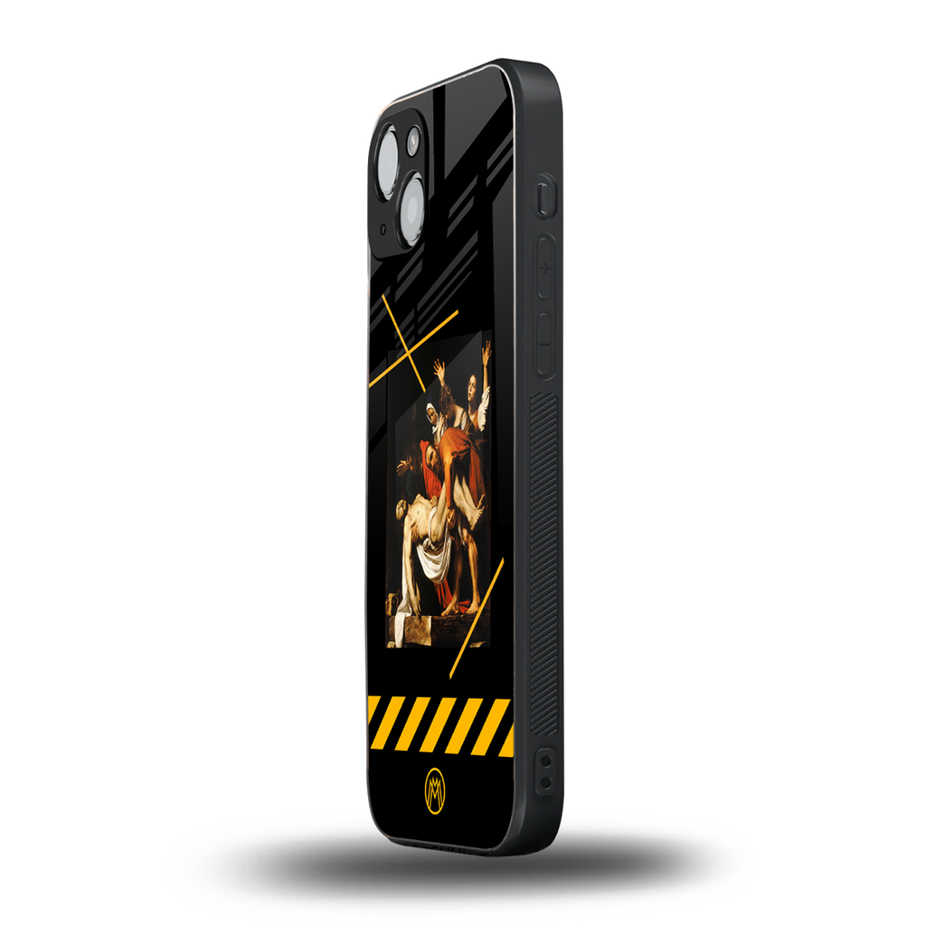 the entombment back phone cover | glass case for iphone 14 plus