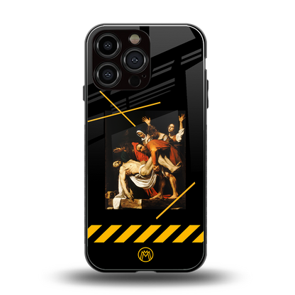 the entombment back phone cover | glass case for iphone 14 pro max