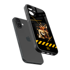 the entombment back phone cover | glass case for iphone 16 plus