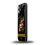 the entombment back phone cover | glass case for iphone 16 plus