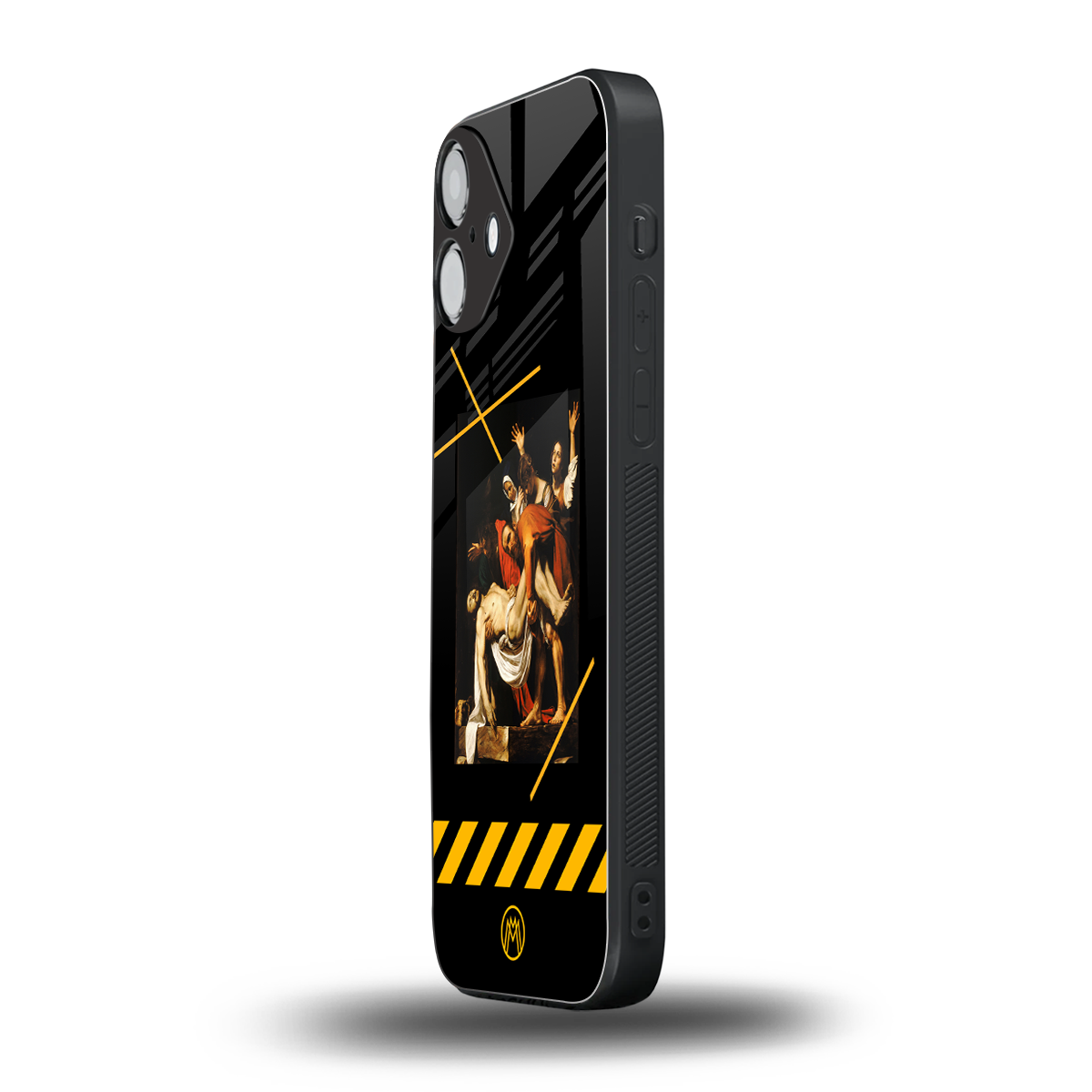 the entombment back phone cover | glass case for iphone 16 plus