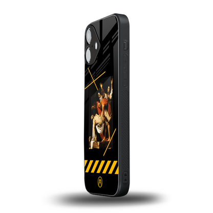 the entombment back phone cover | glass case for iphone 16 plus