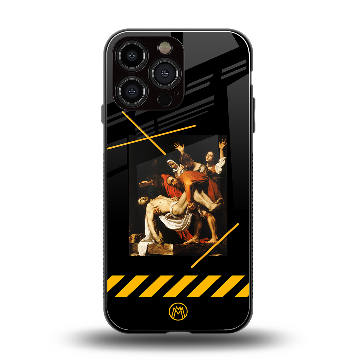 the entombment back phone cover | glass case for iphone 16 pro max