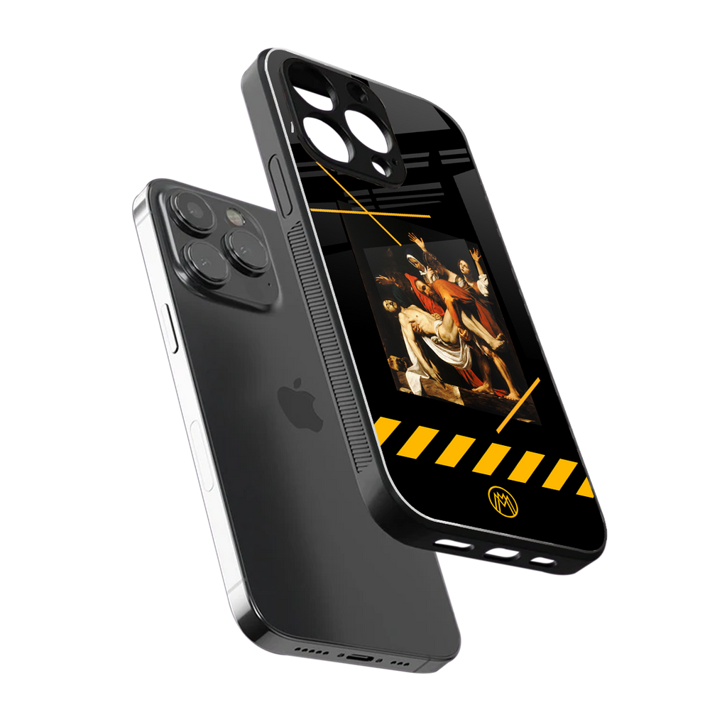 the entombment back phone cover | glass case for iphone 16 pro max