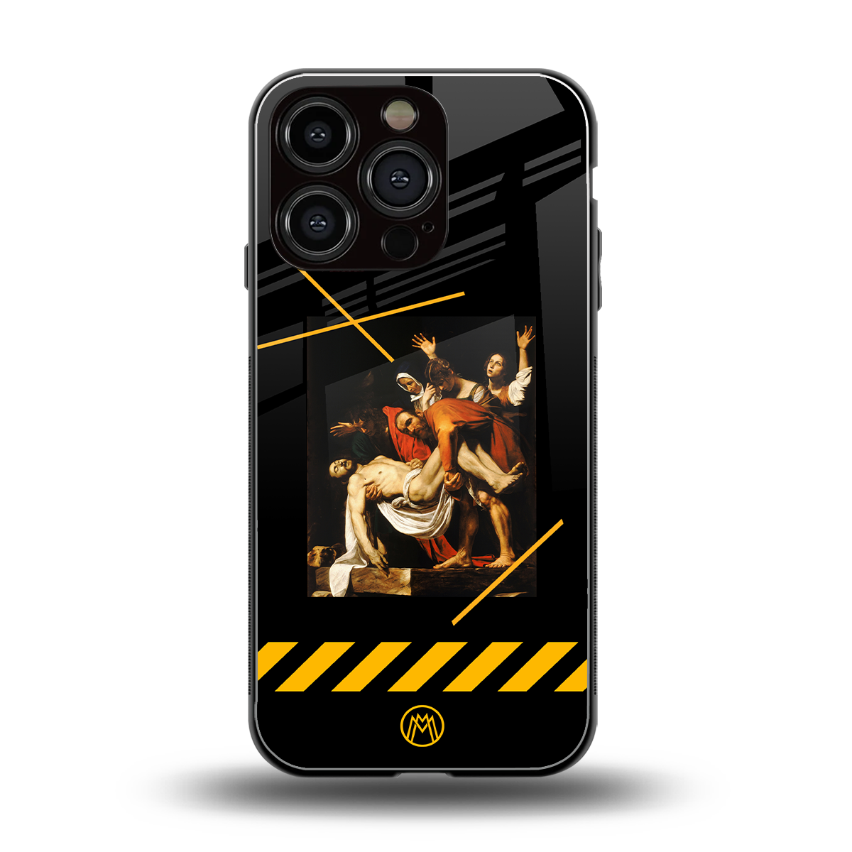 the entombment back phone cover | glass case for iphone 16 pro