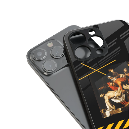 the entombment back phone cover | glass case for iphone 16 pro