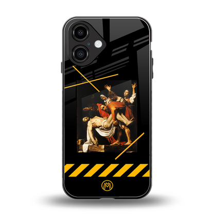 the entombment back phone cover | glass case for iphone 16