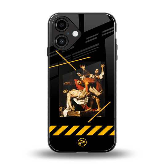 the entombment back phone cover | glass case for iphone 16