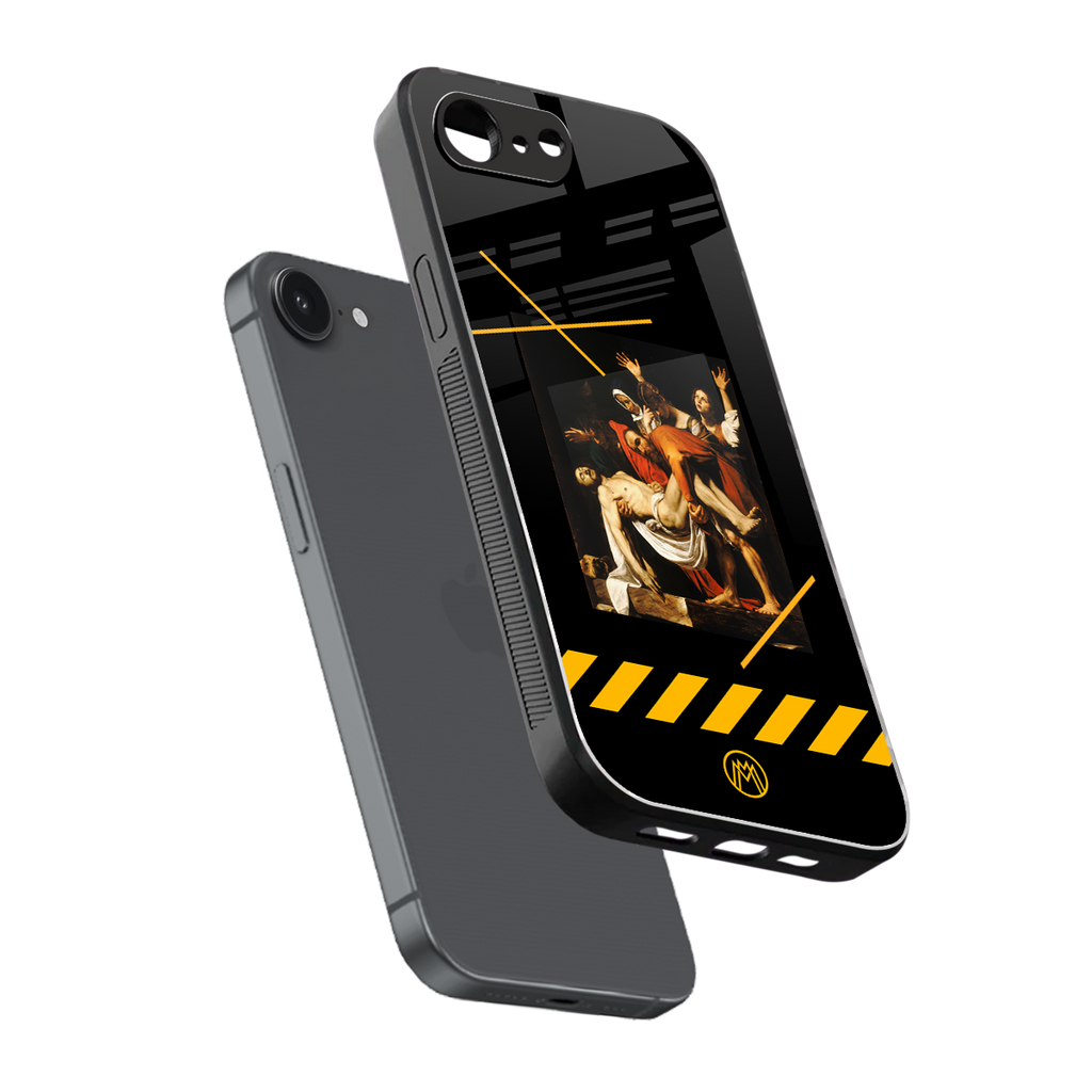the entombment back phone cover | glass case for iphone 16e