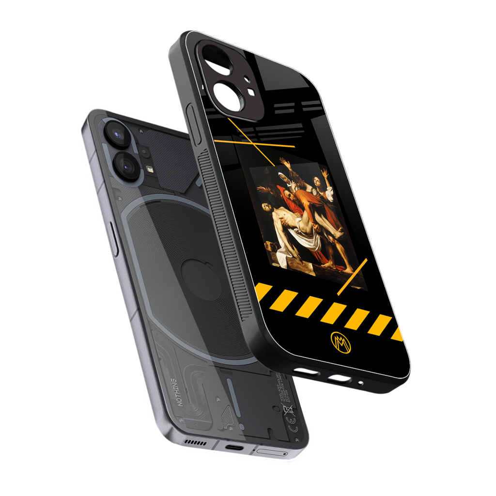 the entombment back phone cover | glass case for nothing phone 1