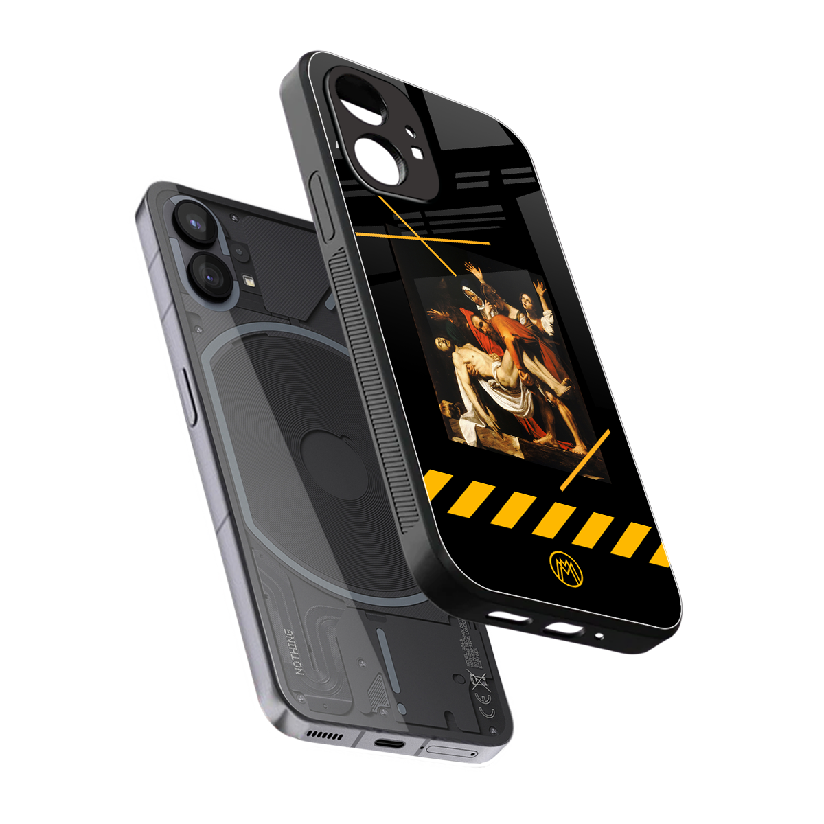 the entombment back phone cover | glass case for nothing phone 1