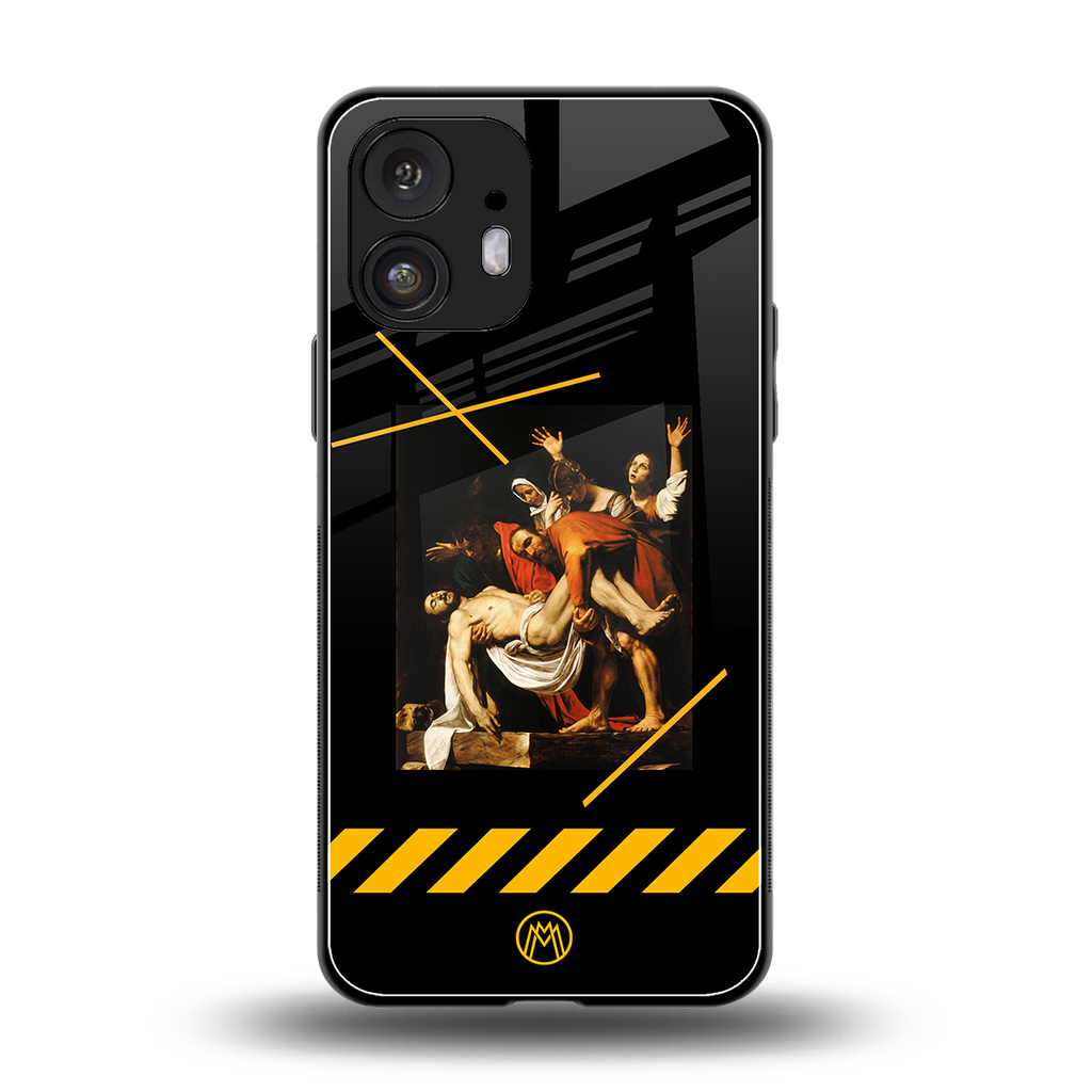 the entombment back phone cover | glass case for nothing phone 2