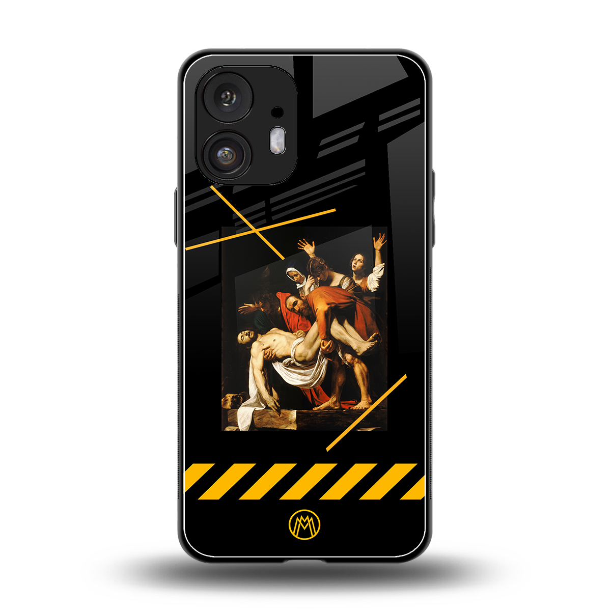 the entombment back phone cover | glass case for nothing phone 2