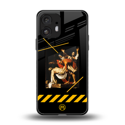 the entombment back phone cover | glass case for nothing phone 2