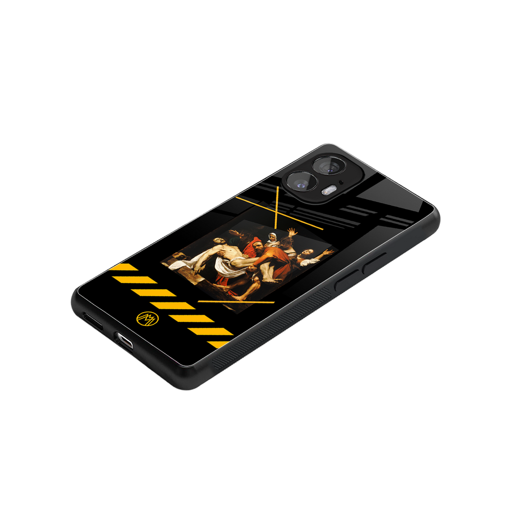 the entombment back phone cover | glass case for nothing phone 2