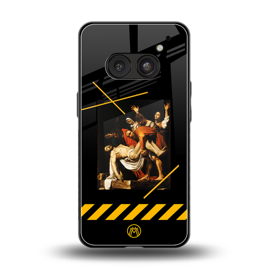 the entombment back phone cover | glass case for nothing phone 2a