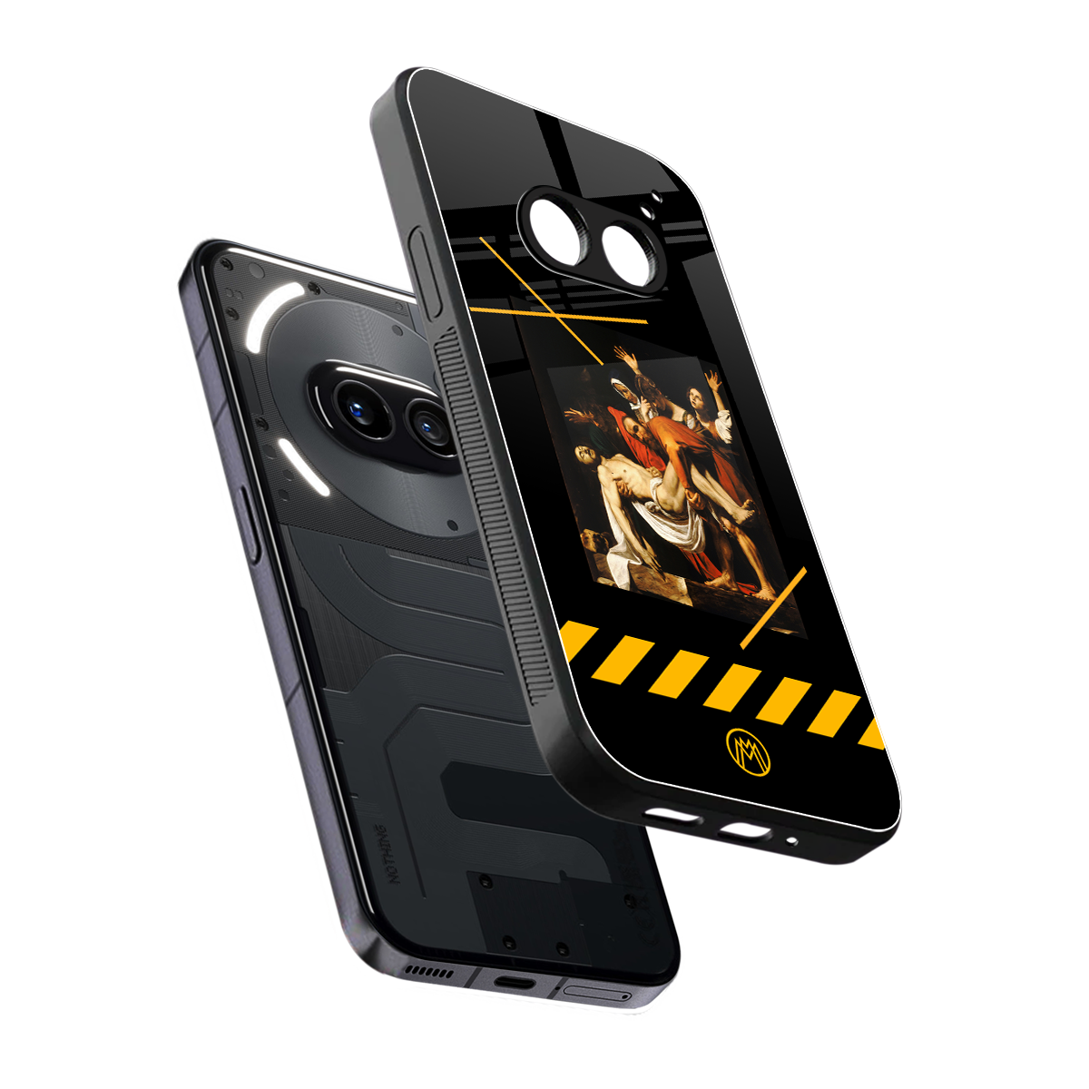 the entombment back phone cover | glass case for nothing phone 2a