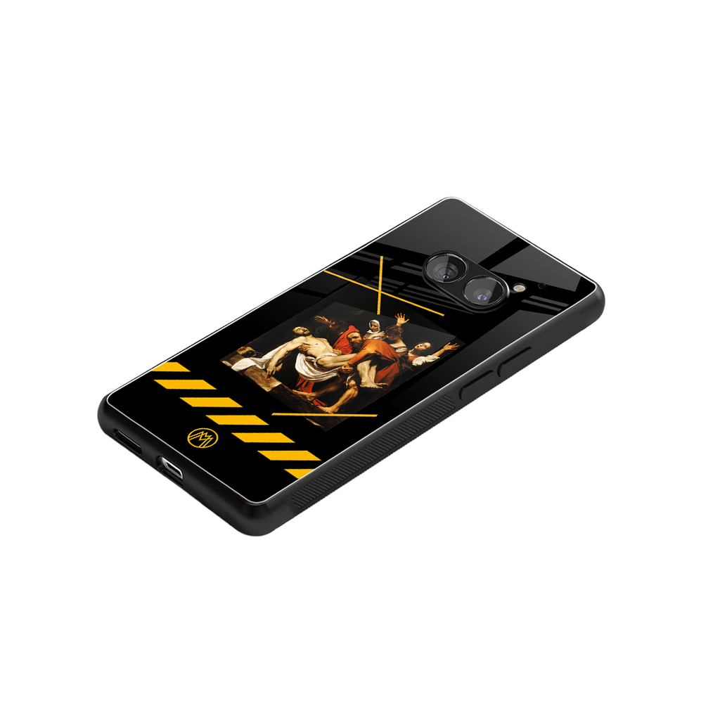 the entombment back phone cover | glass case for nothing phone 2a