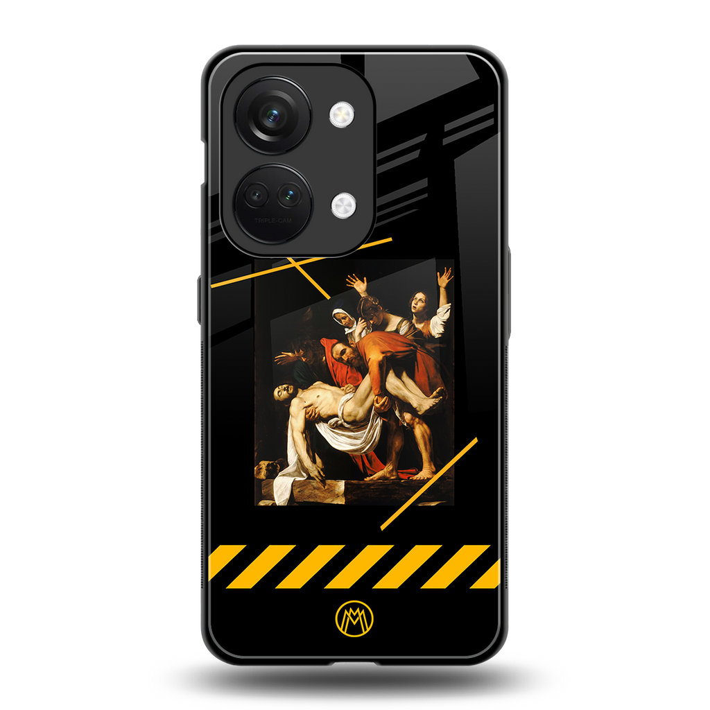 the entombment back phone cover | glass case for oneplus nord 3