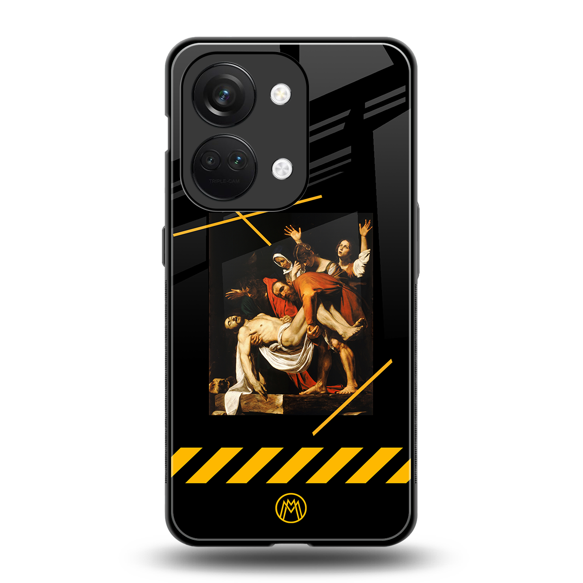 the entombment back phone cover | glass case for oneplus nord 3