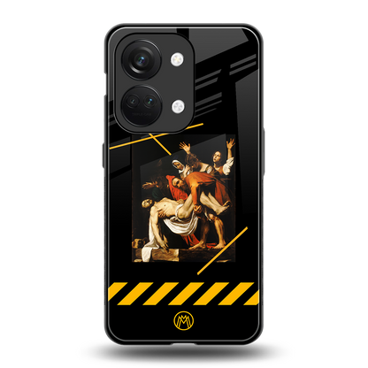 the entombment back phone cover | glass case for oneplus nord 3