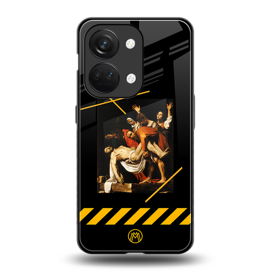 the entombment back phone cover | glass case for oneplus nord 3