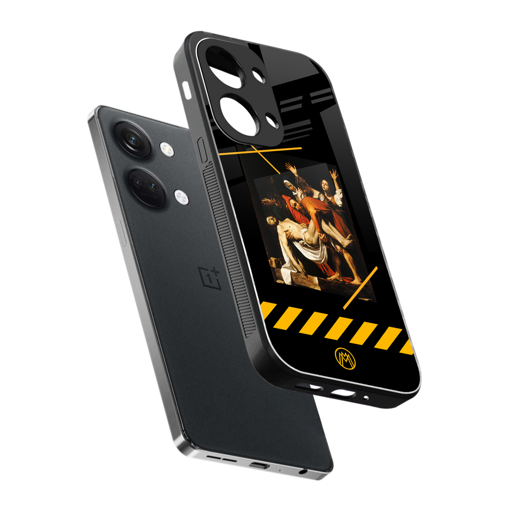 the entombment back phone cover | glass case for oneplus nord 3