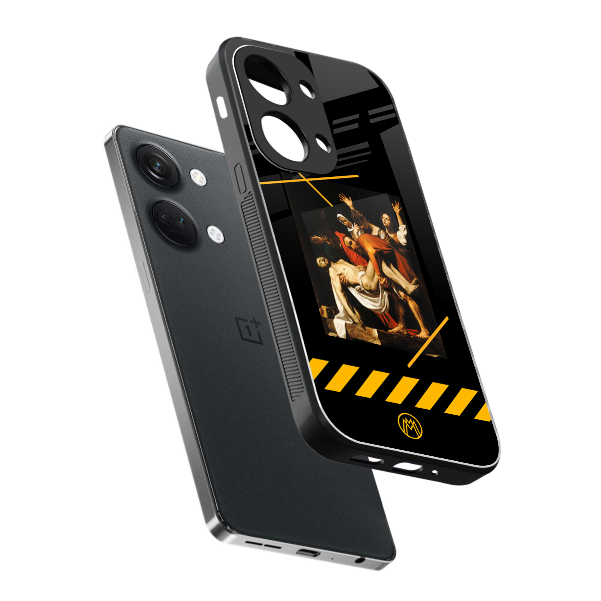 the entombment back phone cover | glass case for oneplus nord 3