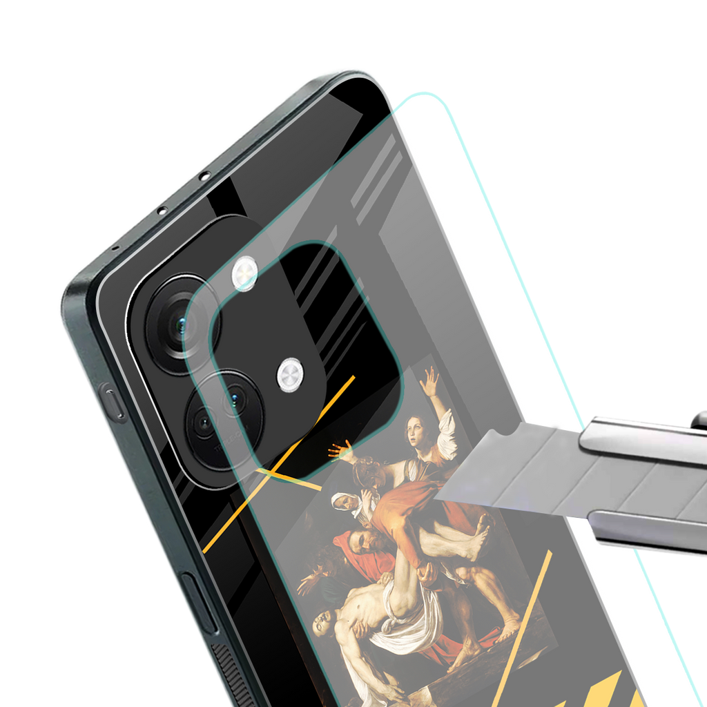 the entombment back phone cover | glass case for oneplus nord 3