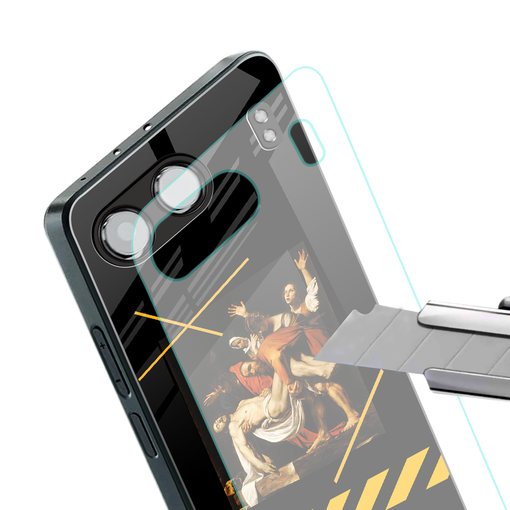 the entombment back phone cover | glass case for oneplus nord 4