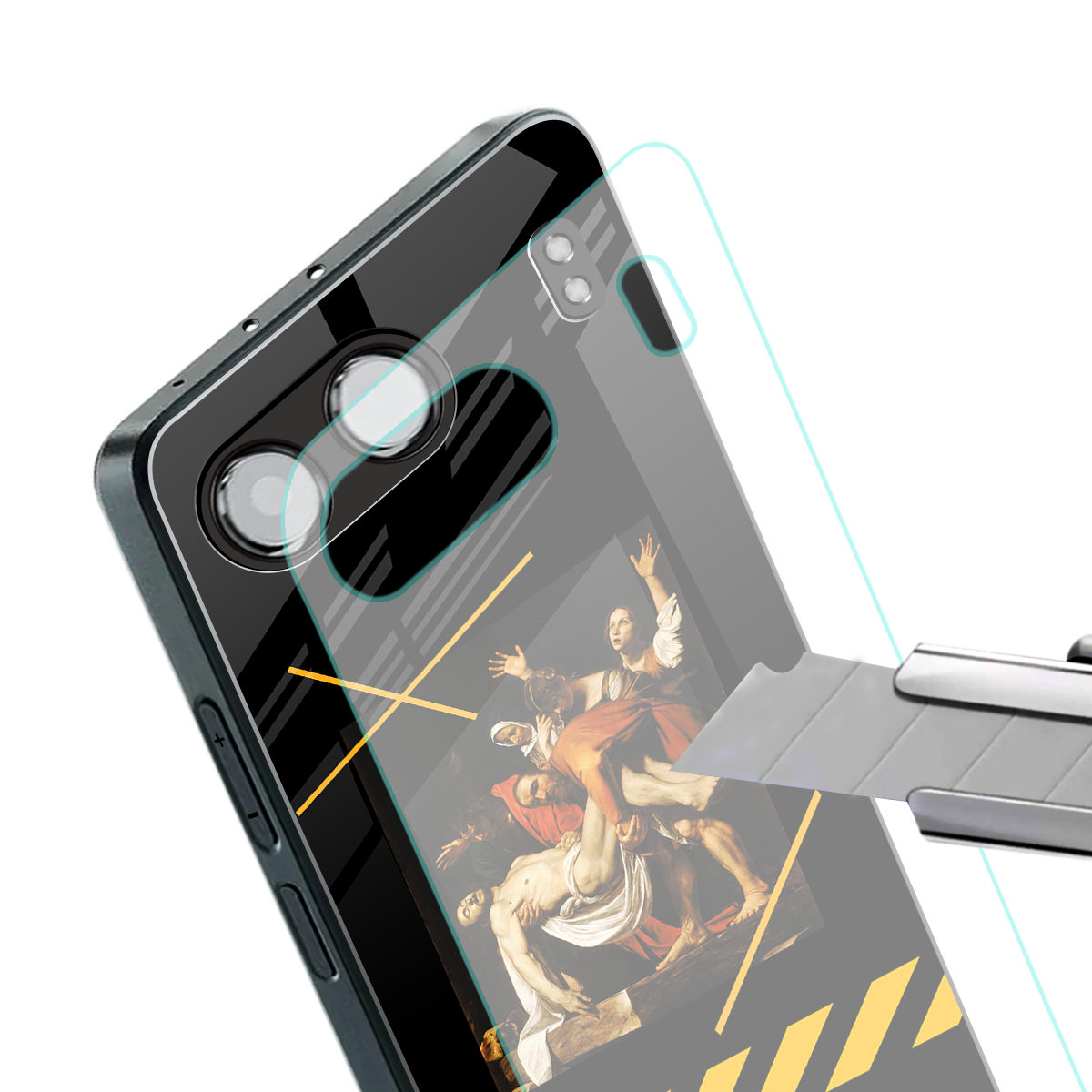 the entombment back phone cover | glass case for oneplus nord 4
