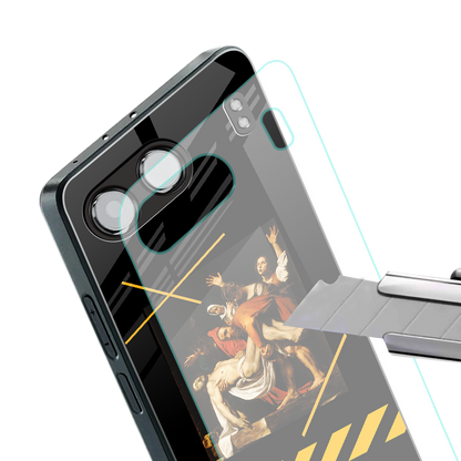 the entombment back phone cover | glass case for oneplus nord 4