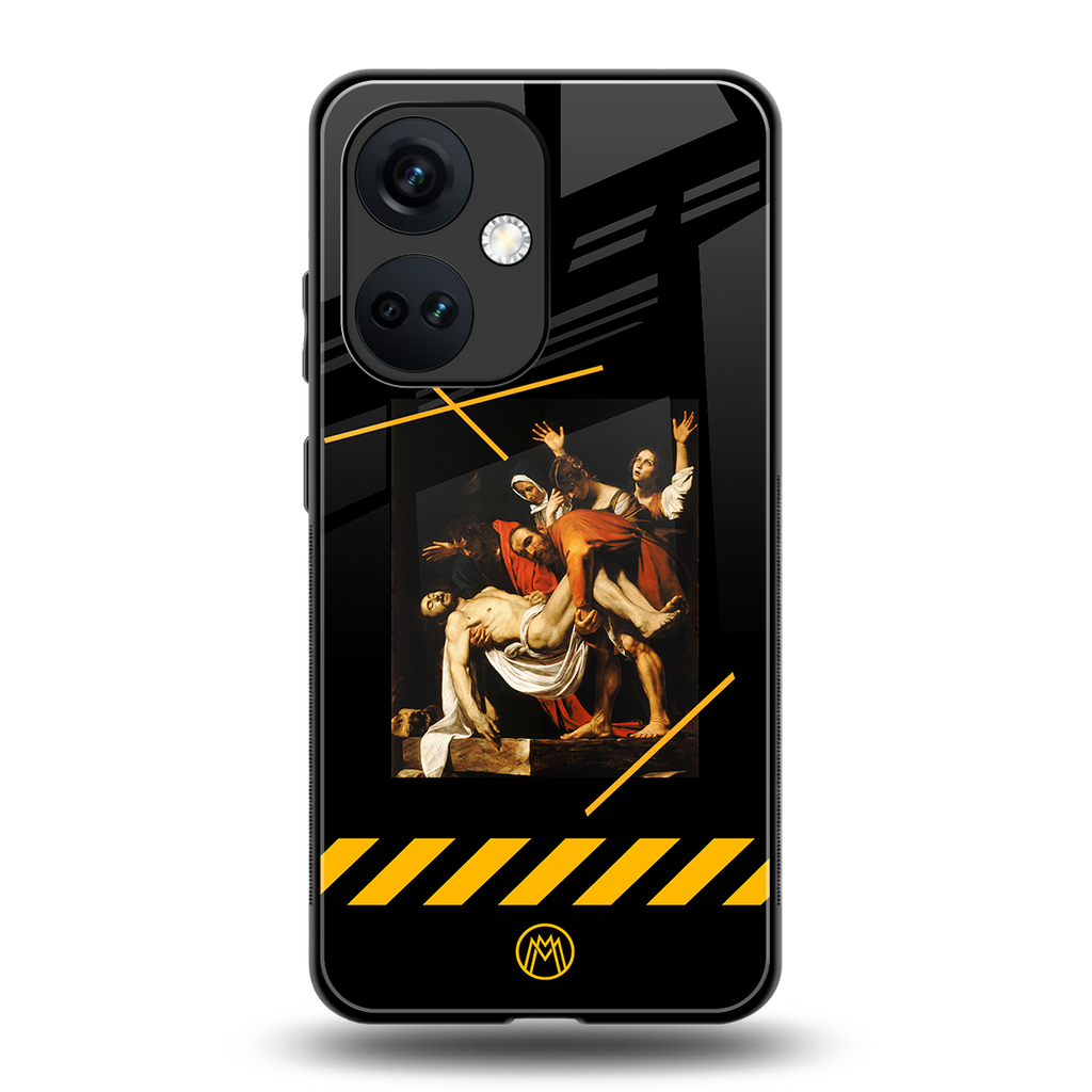 the entombment back phone cover | glass case for oneplus nord ce 3