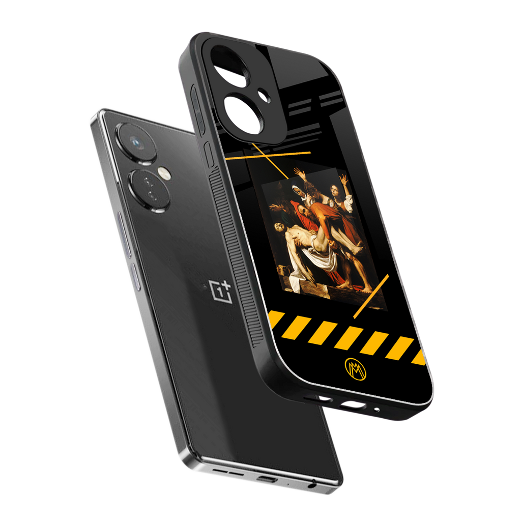the entombment back phone cover | glass case for oneplus nord ce 3