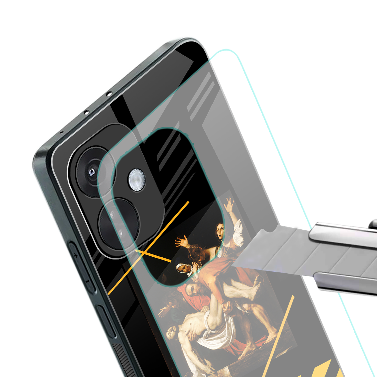 the entombment back phone cover | glass case for oneplus nord ce 3